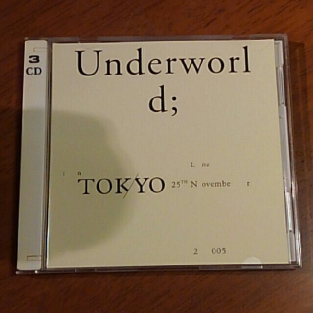 アンダーワールド　Live In Tokyo 25th Novemver2005