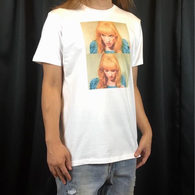 【ウィノナライダー】新品 シザーハンズ 17歳のカルテ プリント Tシャツ