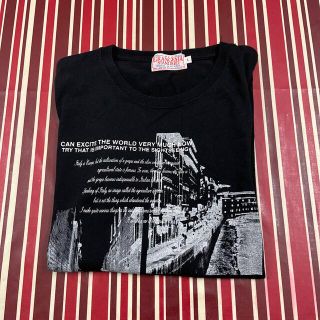 お値下げ☆ メンズ　英字プリントTシャツ　Lサイズ(Tシャツ/カットソー(半袖/袖なし))