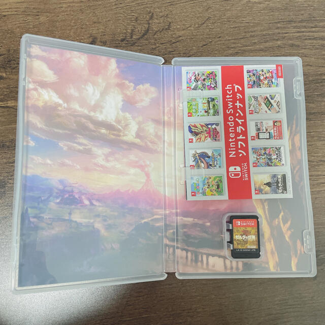 Nintendo Switch(ニンテンドースイッチ)のゼルダの伝説 ブレスオブザワイルド エンタメ/ホビーのゲームソフト/ゲーム機本体(家庭用ゲームソフト)の商品写真