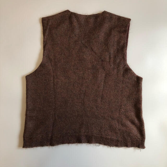 DRIES VAN NOTEN(ドリスヴァンノッテン)のOld Dries Van Noten  ライカ期 Knit Vest 90’s メンズのトップス(ニット/セーター)の商品写真