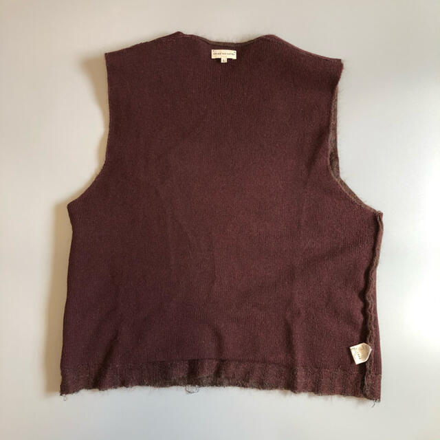 DRIES VAN NOTEN(ドリスヴァンノッテン)のOld Dries Van Noten  ライカ期 Knit Vest 90’s メンズのトップス(ニット/セーター)の商品写真