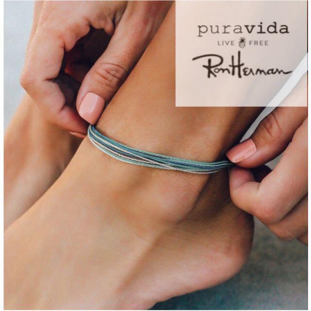 Ron Herman(ロンハーマン)のRonHerman★ベッカム愛用のPura Vida アンクレット★日本未発売  メンズのアクセサリー(アンクレット)の商品写真