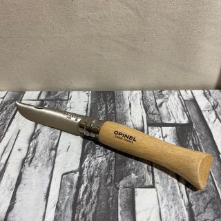 オピネル(OPINEL)のオピネル　ステンレス9  折りたたみナイフ　新品(調理器具)