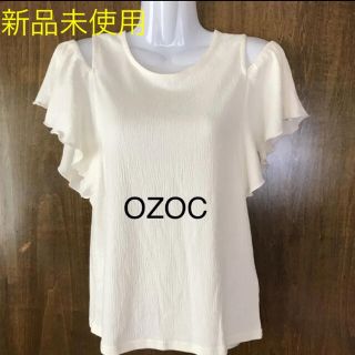 オゾック(OZOC)の新品未使用　OZOCカットソー　トップス(カットソー(半袖/袖なし))