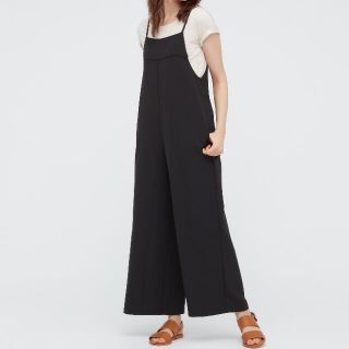 ユニクロ(UNIQLO)の新品 ユニクロ ドレープキャミソールサロペット(サロペット/オーバーオール)