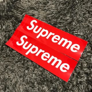 シュプリーム(Supreme)のSupreme box logo sticker シュープリーム　ステッカー2枚(ステッカー)