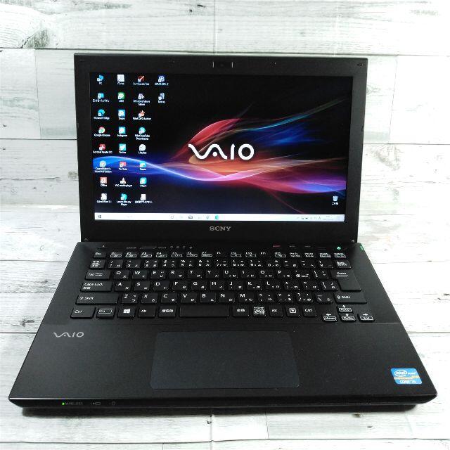 VAIO SVS13 ノートパソコン i5 8GB 新品SSD カメラ DVD