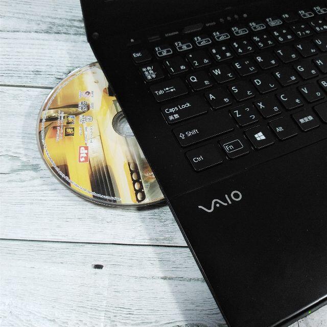 VAIO SVS13 ノートパソコン i5 8GB 新品SSD カメラ DVD