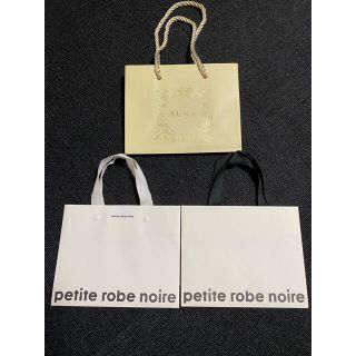 プティローブノアー(petite robe noire)のpetite robe noire  RUKA 紙袋　ショップ袋(ショップ袋)