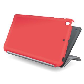 エレコム(ELECOM)のiPad mini/mini2/mini3用クレバーシェルカバー マットレッド(タブレット)