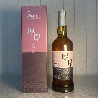 厚岸　雨水　ブレンデットウイスキー　700ml   48％(ウイスキー)