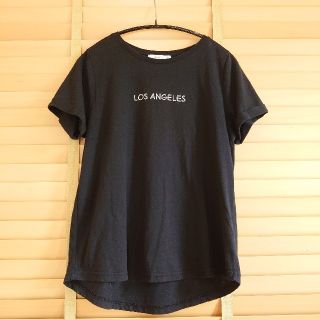 ローリーズファーム(LOWRYS FARM)のLOWRYS FARM ロゴT 黒・グレー Mサイズ  2枚セット(Tシャツ(半袖/袖なし))