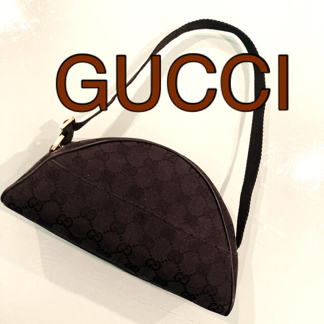 本物 美品 GUCCI グッチ バッグ GG柄 モノグラム アクセサリーポーチ