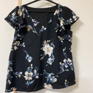 プロポーションボディドレッシング(PROPORTION BODY DRESSING)のプロポーションボディドレッシング　シフォン　花柄ブラウス(シャツ/ブラウス(半袖/袖なし))