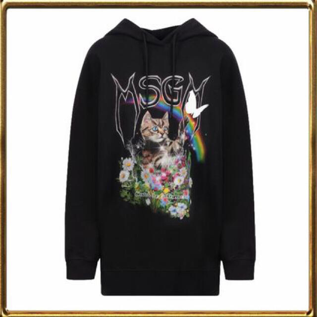 MSGM 猫パーカー サイズL