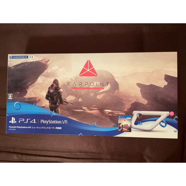 PlayStation VR(プレイステーションヴィーアール)のFarpoint (PSVR専用) シューティングコントローラー同梱版 エンタメ/ホビーのゲームソフト/ゲーム機本体(家庭用ゲームソフト)の商品写真