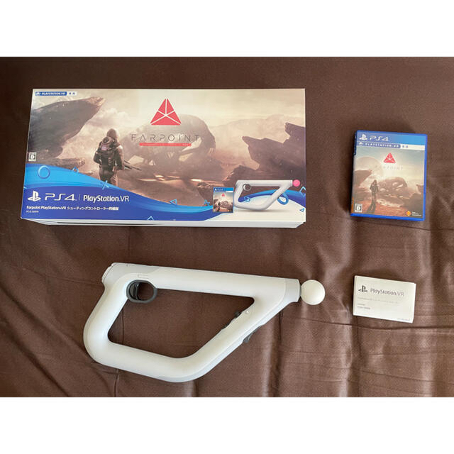 PlayStation VR(プレイステーションヴィーアール)のFarpoint (PSVR専用) シューティングコントローラー同梱版 エンタメ/ホビーのゲームソフト/ゲーム機本体(家庭用ゲームソフト)の商品写真