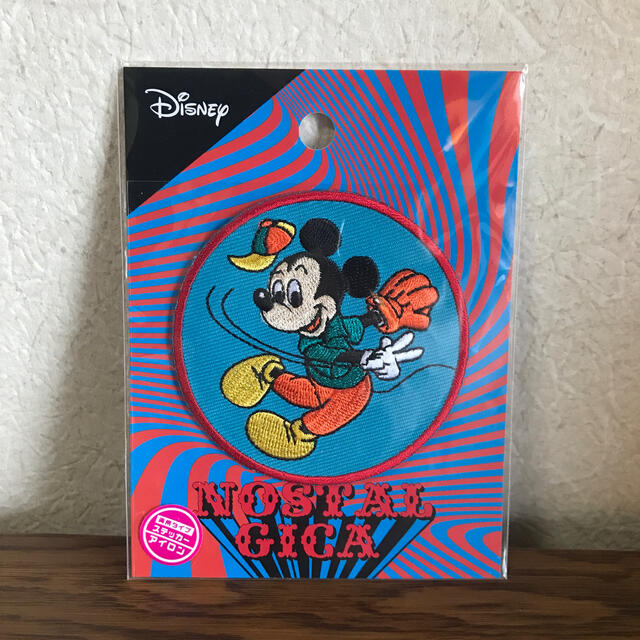 Disney(ディズニー)のミッキーマウス　ワッペン ハンドメイドの素材/材料(その他)の商品写真