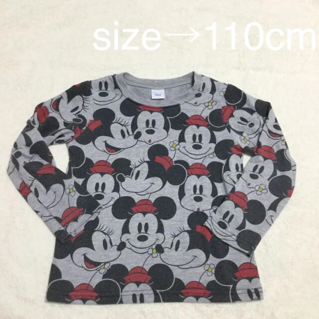 Disney(ディズニー)のミニーちゃん ロンT 110 キッズ/ベビー/マタニティのキッズ服女の子用(90cm~)(Tシャツ/カットソー)の商品写真