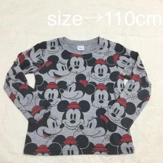 ディズニー(Disney)のミニーちゃん ロンT 110(Tシャツ/カットソー)