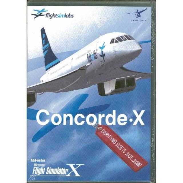 新品 Concorde X (FSX) コンコルド アドオンソフト