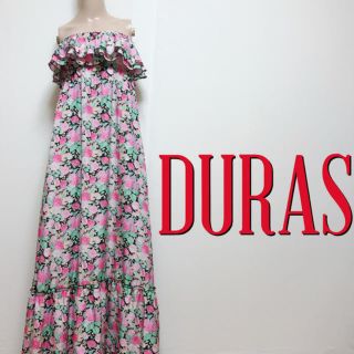 デュラス(DURAS)の超足長♪デュラス 大人フリル ベアマキシワンピース♡ジルスチュアート スナイデル(ロングワンピース/マキシワンピース)