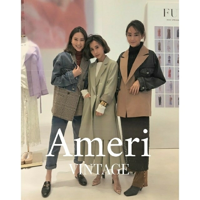 Ameri VINTAGE(アメリヴィンテージ)のAmeri VEST LAYERED DENIM JACKET レディースのジャケット/アウター(Gジャン/デニムジャケット)の商品写真