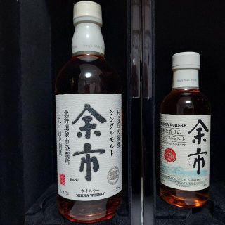 ニッカウイスキー(ニッカウヰスキー)のNIKKA  シングルモルト余市　旧ラベル　２本(ウイスキー)