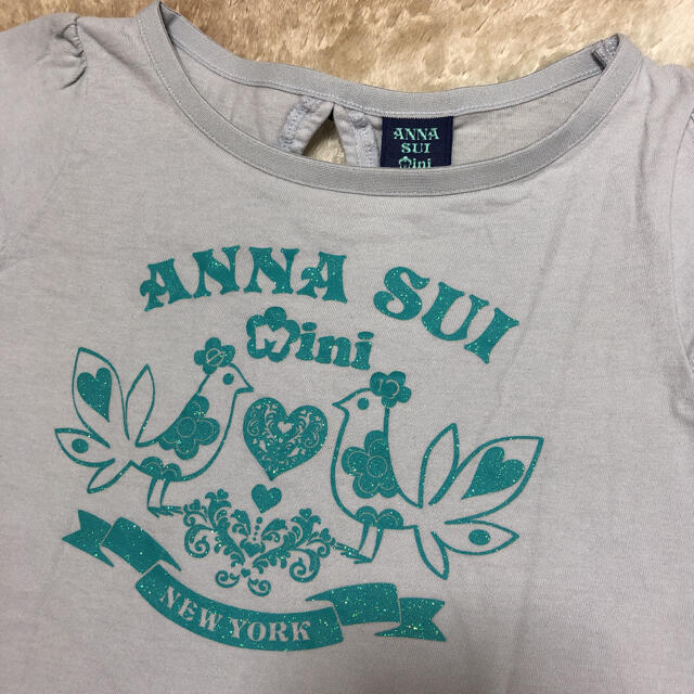 ANNA SUI mini(アナスイミニ)のANNA SUI mini  Tシャツ　120 キッズ/ベビー/マタニティのキッズ服女の子用(90cm~)(Tシャツ/カットソー)の商品写真