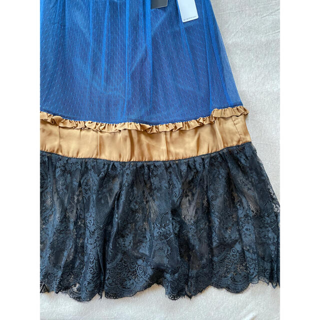 UNDERCOVER(アンダーカバー)のS新品 GU UNDERCOVER スカート アンダーカバー レディース ブルー レディースのスカート(ロングスカート)の商品写真