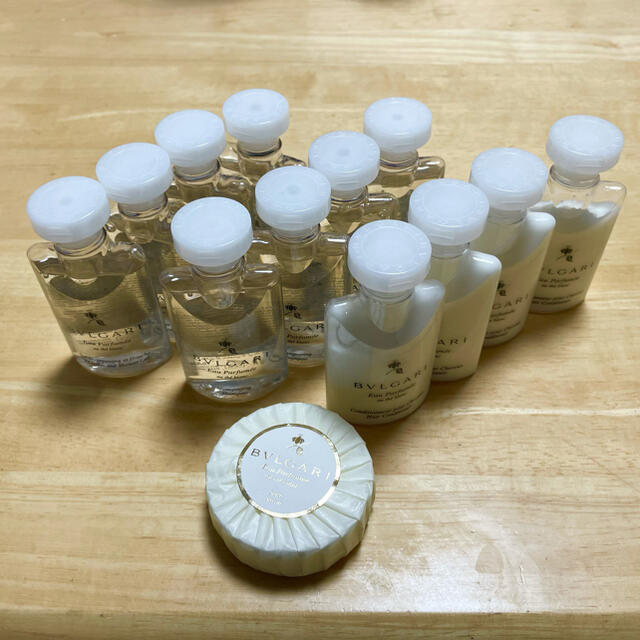 BVLGARI(ブルガリ)のBVLGARI Eau Parfumee アメニティ セット コスメ/美容のヘアケア/スタイリング(シャンプー/コンディショナーセット)の商品写真