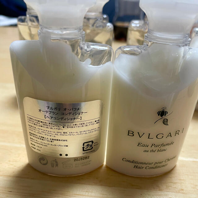 BVLGARI(ブルガリ)のBVLGARI Eau Parfumee アメニティ セット コスメ/美容のヘアケア/スタイリング(シャンプー/コンディショナーセット)の商品写真