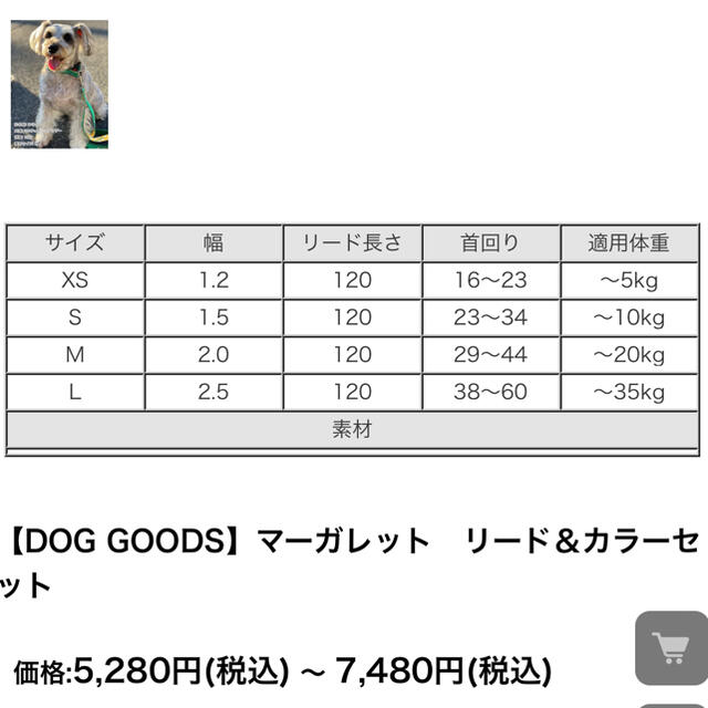 DOG DEPT(ドッグデプト)のドッグデプト　メッセージ&マーガレットカラー２個　ラディカ　ペットパラダイス その他のペット用品(犬)の商品写真