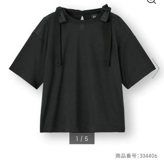 ジーユー(GU)のリボンデザインT UNDERCOVER ジーユー　GU(Tシャツ(半袖/袖なし))