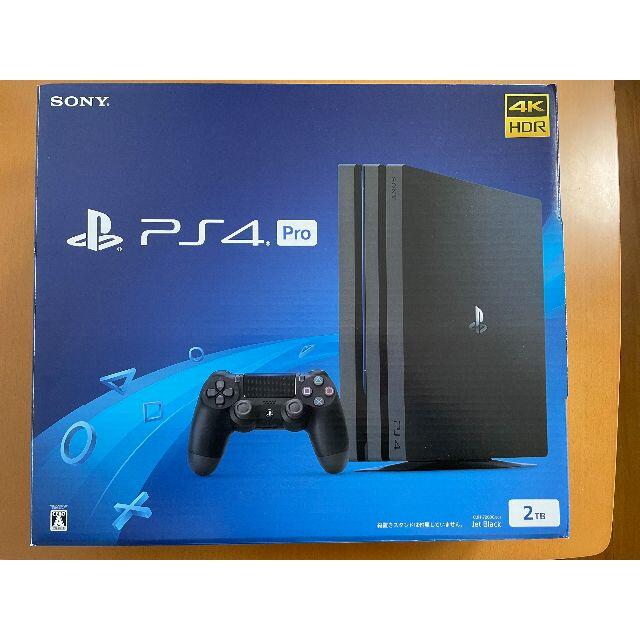 家庭用ゲーム機本体 SONY - SONY PS4 Pro 2TB CUH-7200C Jet Black
