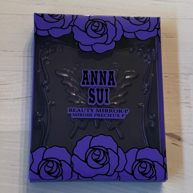 ANNA SUI(アナスイ)のアナスイ★ビューティーミラー★パープル★新品★限定カラー コスメ/美容のコスメ/美容 その他(その他)の商品写真