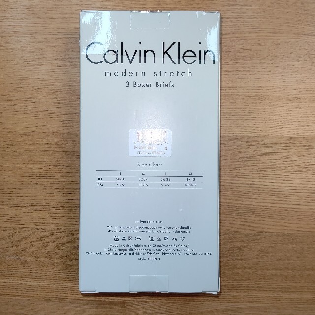 Calvin Klein(カルバンクライン)のCALVIN KLEIN ボクサーパンツ アンダーウェア 下着 Sサイズ メンズのアンダーウェア(ボクサーパンツ)の商品写真