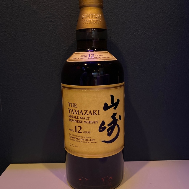 山崎１２年ウイスキー