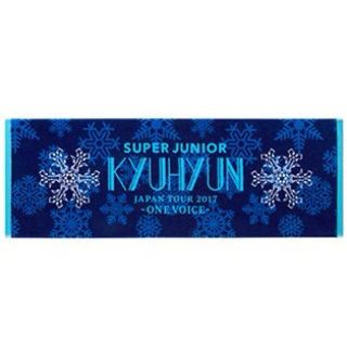 スーパージュニア(SUPER JUNIOR)のSUPER JUNIOR キュヒョン タオル 2017(アイドルグッズ)