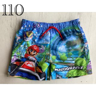 エイチアンドエム(H&M)のラスト1点！新品　スーパーマリオ　マリオカート　スイムパンツ  110/115(水着)