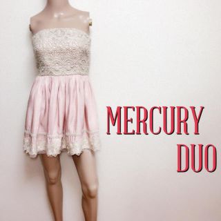 マーキュリーデュオ(MERCURYDUO)の贅沢刺繍♪マーキュリーデュオ お呼ばれフレアワンピース♡スナイデル ラグナムーン(ミニワンピース)