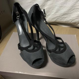 チャールズアンドキース(Charles and Keith)のチャールズアンドキース パンプス サンダル 35(ハイヒール/パンプス)