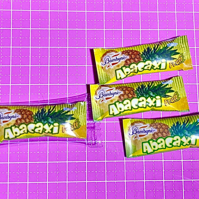 キーチャーム98パイナップルバー　お菓子パーツ