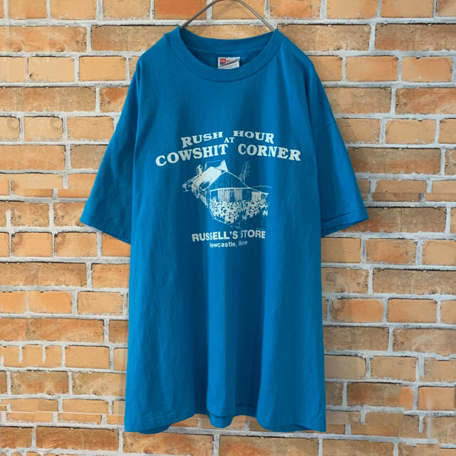 Hanes(ヘインズ)の【HANSE】90s ビンテージ Tシャツ L アメリカ古着 USA製 メンズのトップス(Tシャツ/カットソー(半袖/袖なし))の商品写真