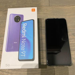 アンドロイド(ANDROID)のXiaomi redmi note 9T  専用(スマートフォン本体)