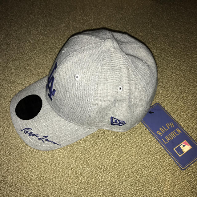 POLO RALPH LAUREN(ポロラルフローレン)のMLB/ポロ・ラルフローレン ロサンゼルス・ドジャース キャップ グレー M メンズの帽子(キャップ)の商品写真