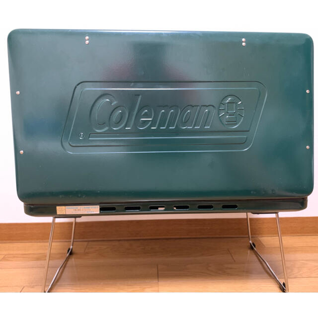 Coleman(コールマン)のコールマン　ツーバーナーストーブ(説明文を必ずお読み下さい) スポーツ/アウトドアのアウトドア(ストーブ/コンロ)の商品写真