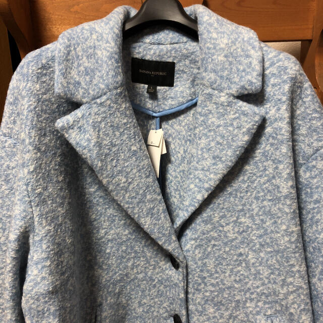 Banana Republic(バナナリパブリック)の新品　バナナリパブリック　コクーン　チェスターコートL XL レディースのジャケット/アウター(チェスターコート)の商品写真