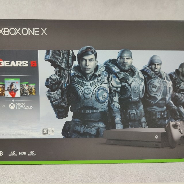 家庭用ゲーム機本体Xbox One　X　1TB